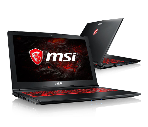 MSI GL62MVR i7-7700HQ/8GB/1TB GTX1060 IPS - 426803 - zdjęcie